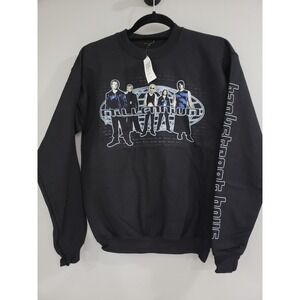 NEW SMALL - Backstreet Boys Circle Millennium Black Sweatshirt Crewneck Pullover